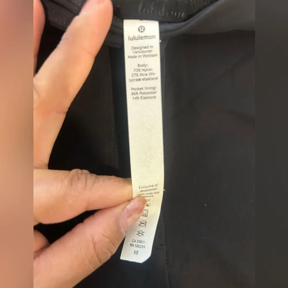 lululemon athletica Black cropped Pants - Picture 6 of 6